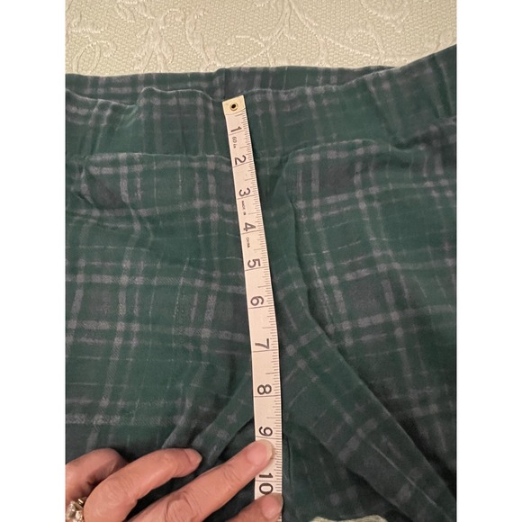 Torrid Pants Womens 1 Green Plaid Pull On Stretch Skinny Ankle Pockets High Rise - Picture 5 of 11